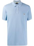 Ps Paul Smith Embroidered Logo Polo Shirt - Blue
