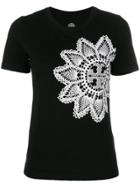 Tory Burch Geometric Print T-shirt - Black