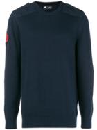 Nike Shoulder Epaulet Sweater - Blue