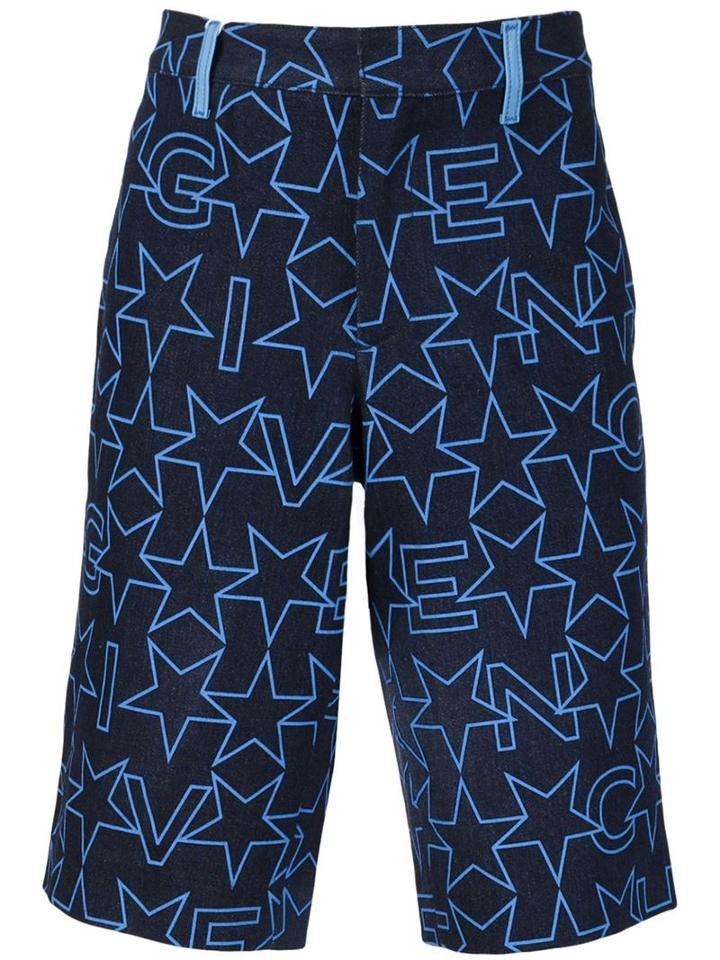 Givenchy Denim Bermuda Shorts, Men's, Size: 33, Black, Cotton