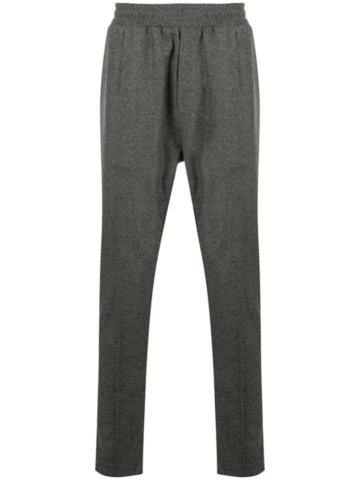 Low Brand Elasticated Waist Tailored Trousers - Grey