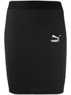 Puma Side Stripe Pencil Skirt - Black
