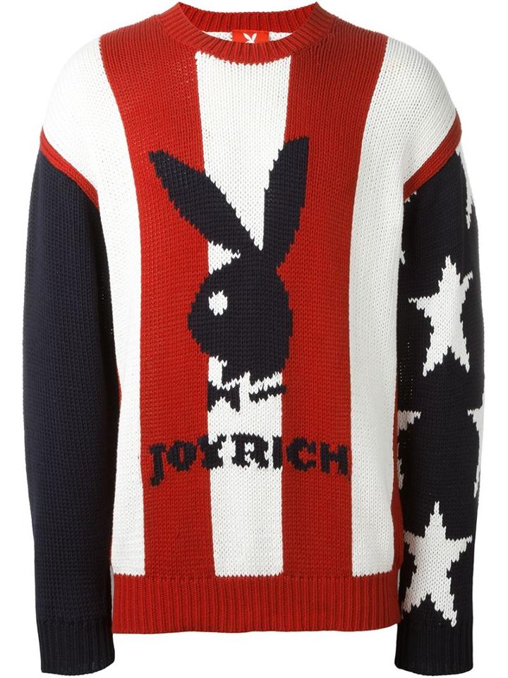 Joyrich Playboy Intarsia Pullover