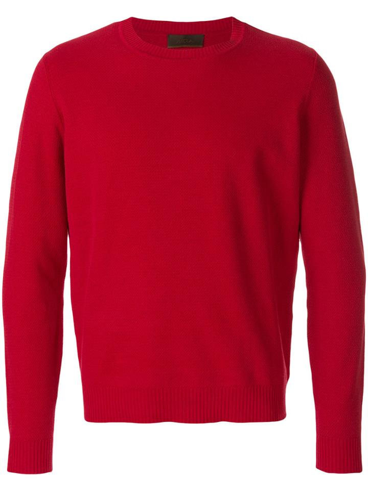 Altea Crew Neck Sweater - Red