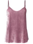 Rta - Cami Top - Women - Silk/rayon - Xs, Pink/purple, Silk/rayon