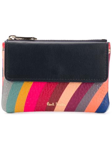 Paul Smith Swirl Print Wallet - Pink