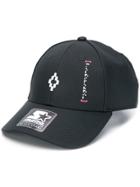 Marcelo Burlon County Of Milan X Starter Black Label Front Stamp Hat