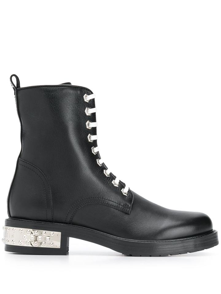 Philipp Plein Statement Boots - Black