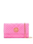 Versace Quilted Medusa Cross-body Bag - Pink