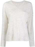 Isabel Marant Étoile Classic V-neck Pullover - Neutrals