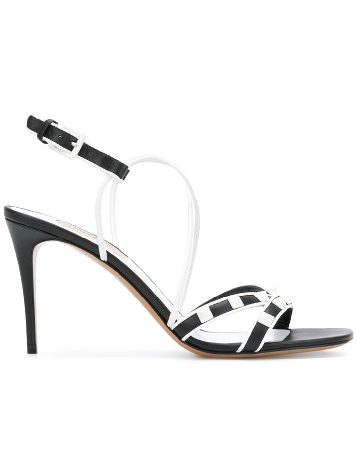 Valentino Valentino Garavani Vltn Free Rockstud Sandals - Black