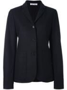 Barena Fine-knit Blazer, Women's, Size: 42, Blue, Polyamide/wool