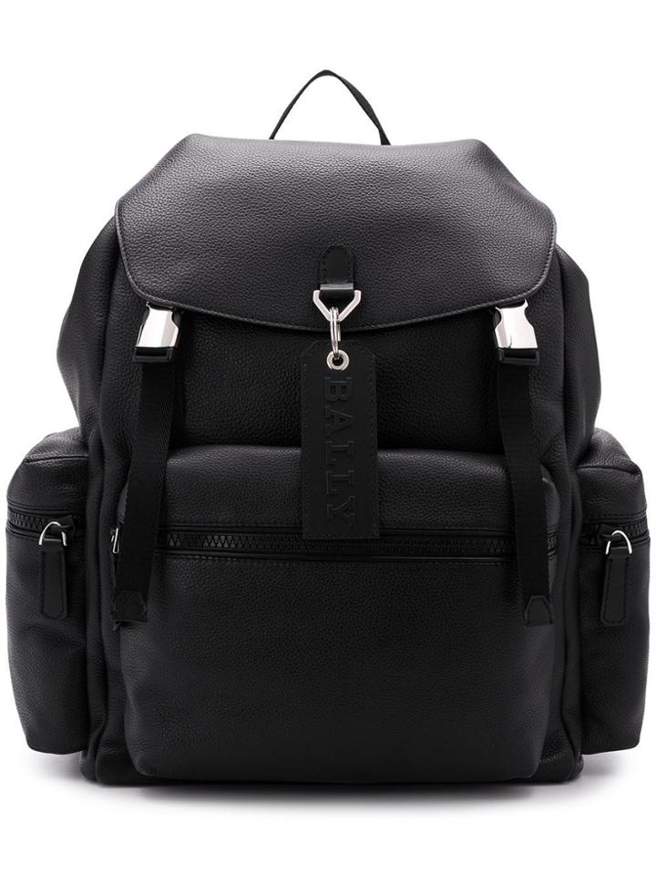 Bally Oversized Backpack - Black