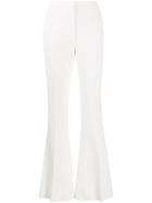 Alexander Mcqueen Flared Tailored Trousers - White