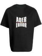 Ader Error Loose-fit Logo T-shirt - Black