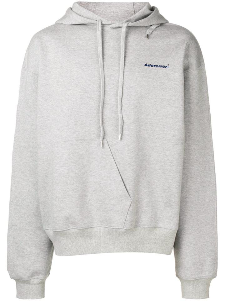 Ader Error Oversized Hoodie - Grey