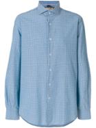 Orian Long-sleeve Fitted Shirt - Blue