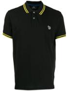 Ps Paul Smith Piqué Polo Shirt - Black