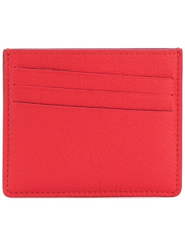 Maison Margiela Classic Cardholder - Red