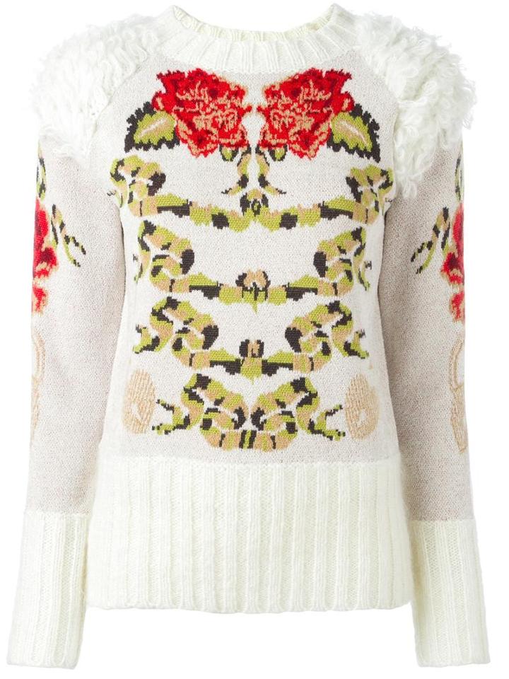 Temperley London 'wander' Jumper, Women's, Size: Small, Nude/neutrals, Wool/mohair/rayon/nylon