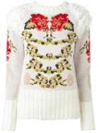 Temperley London 'wander' Jumper, Women's, Size: Small, Nude/neutrals, Wool/mohair/rayon/nylon