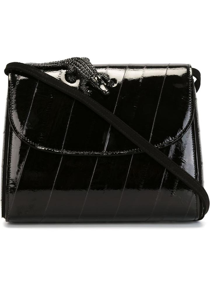 Amélie Pichard Crocodile Detail Crossbody Bag