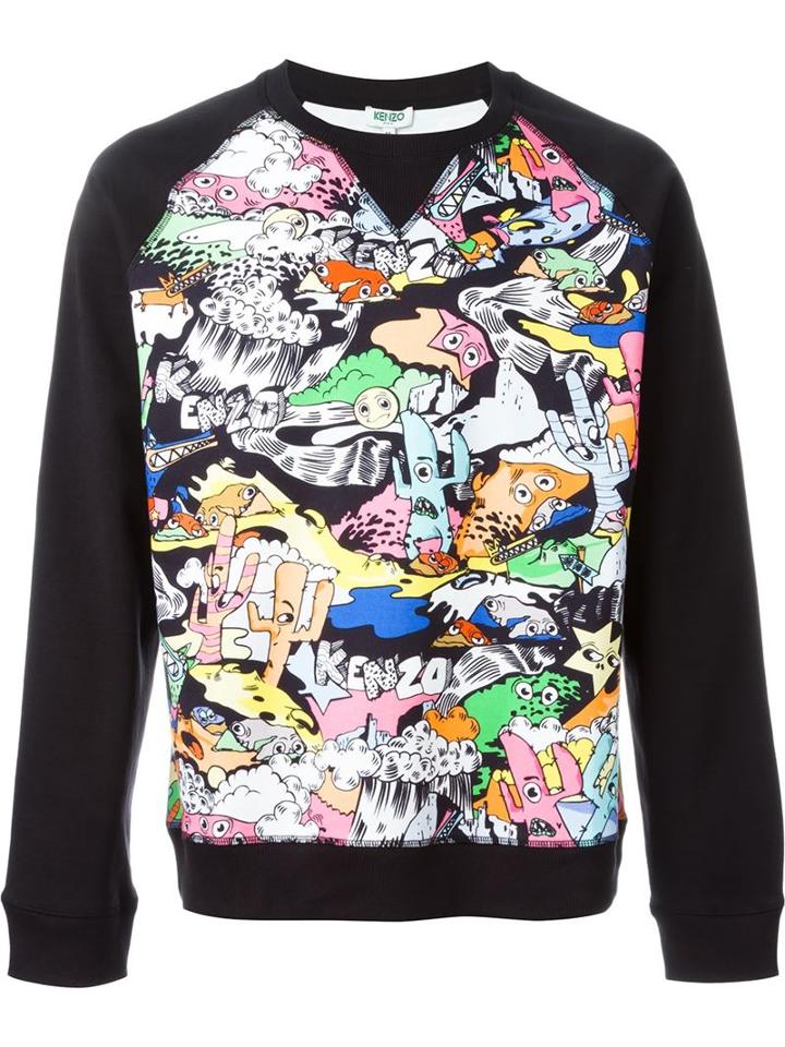 Kenzo #cartoon' Sweatshirt