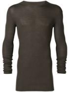 Rick Owens Classic Fitted Sweater - Green