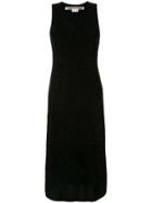 Comme Des Garçons Textured Knit Sleeveless Dress - Black