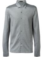 Corneliani Cuffed Sleeve Button Down Shirt