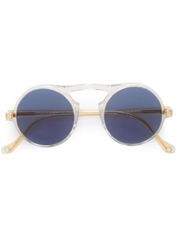 Monocle Eyewear 'pompeo' Sunglasses - Yellow & Orange
