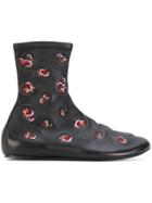 Kenzo Floral Boots - Black
