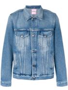 Palm Angels Legalize It Denim Jacket - Blue