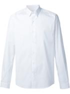 Ami Alexandre Mattiussi Classic Shirt, Men's, Size: 40, White, Cotton