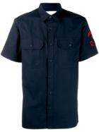 Calvin Klein Jeans Embroidered Patch Shirt - Blue