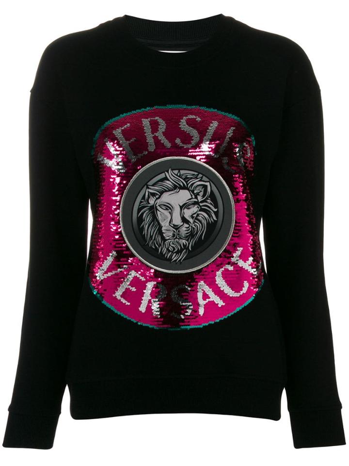 Versus Sequin Jumper - Black