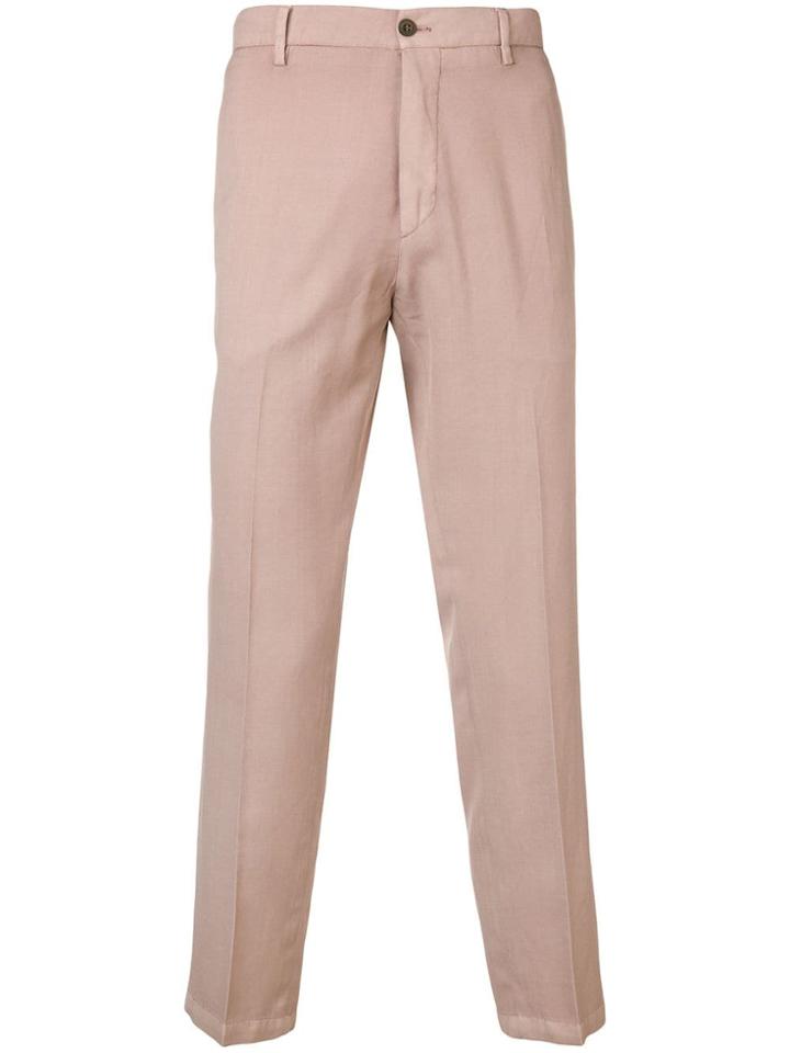 Be Able Cropped Tailored Trousers - Pink