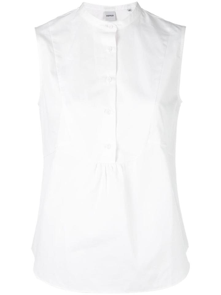 Aspesi Sleeveless Blouse - White