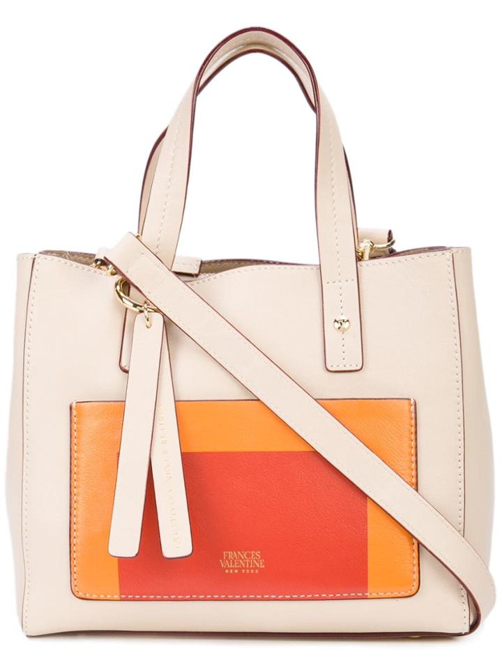 Frances Valentine Small Chloe Crossbody Bag - Neutrals