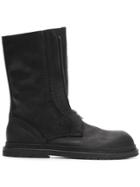 Ann Demeulemeester Zip Detail Boots - Black