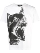 Dom Rebel Dogg Print T-shirt - White