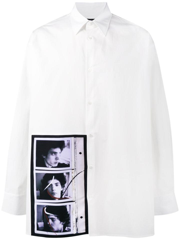 Raf Simons Raf Simons X Robert Mapplethorpe Triptych Print Shirt -
