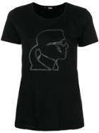 Karl Lagerfeld Ikonik Lightning Bolt T-shirt - Black