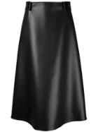 Marni High Waisted Midi Skirt - Black