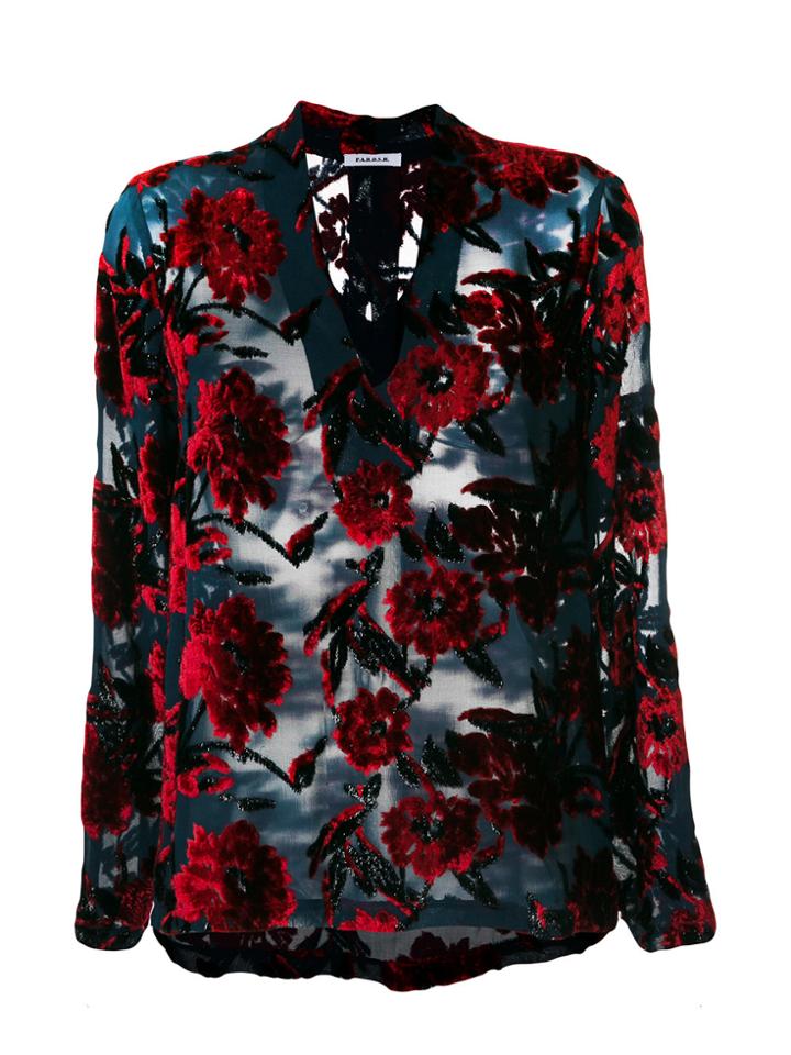 P.a.r.o.s.h. Romina Shirt - Blue