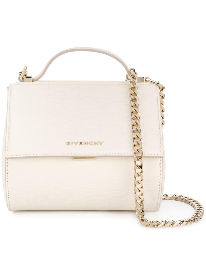 Givenchy Pandora Box Shoulder Bag - White