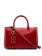 Valentino Red Garavani Rockstud Leather Tote Bag