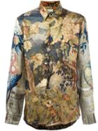 Dries Van Noten Tapestry Print Shirt, Men's, Size: 50, Viscose
