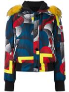 Kenzo 'tech Corners And Flowers' Puffer Jacket