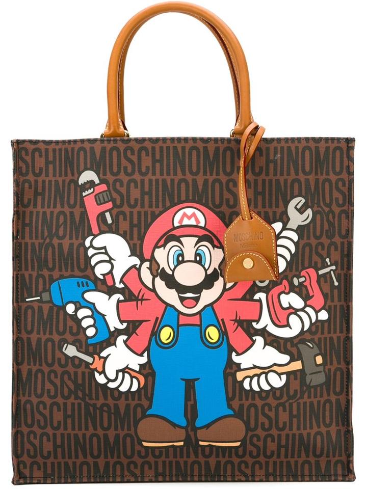 Moschino 'super Mario' Tote